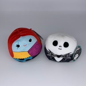 Jack and Sally NWT Nightmare Before Christmas Squishmallows